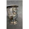 Image 12 : Viking Silver-Plated Candlesticks Pattern 804 with Grape Leaf Bases, 2 Cups