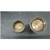 Image 9 : Viking Silver-Plated Candlesticks Pattern 804 with Grape Leaf Bases, 2 Cups