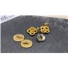 Image 3 : Fashion Jewelry: Vintage Earrings, Necklaces, Ring, Necklace Watch