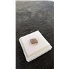 Image 3 : 3.9-Carat Natural Untreated Smokey Quartz Princess Cut Gemstone, 9.9mm x 9.9mm