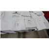 Image 3 : 12x New Cherokee Workwear and Dickies White Scrub Pants and Uniform Pieces and More Size XS Xxs