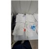 Image 2 : 12x White Medical Scrubs Including Mobb Pants, Pro Soft Scrub Pants, and Red Cross Tops Size xl2 to