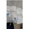 Image 3 : 12x White Medical Scrubs Including Mobb Pants, Pro Soft Scrub Pants, and Red Cross Tops Size xl2 to