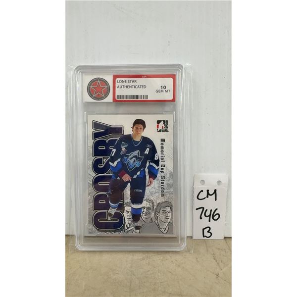 Graded Sidney Crosby Pre Rookie Card