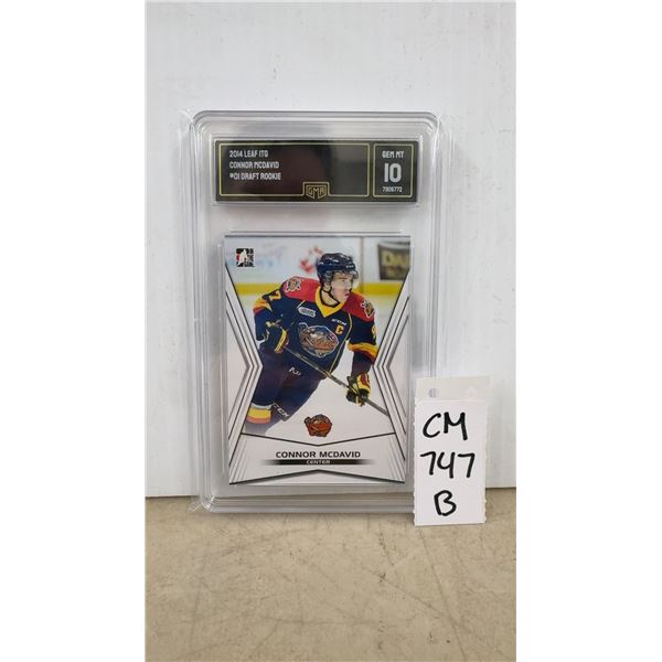 Graded Connor McDavid Pre Rookie Card