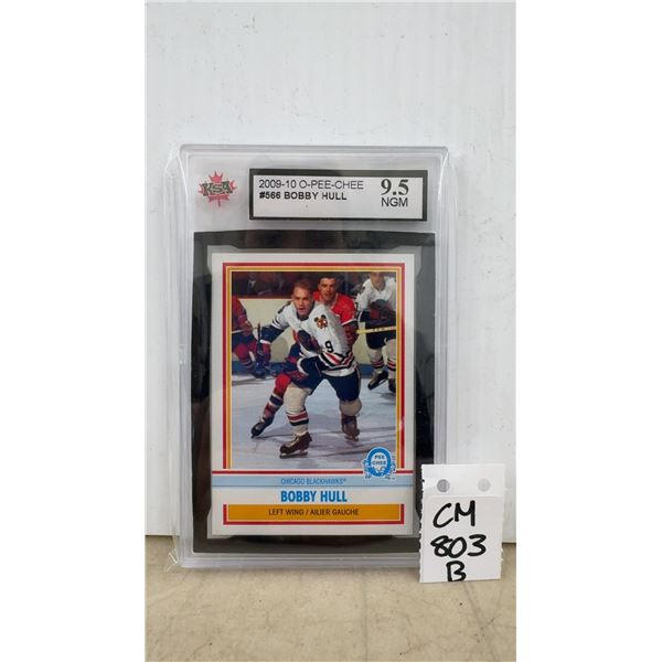 Graded Bobby Hull Chicago Black Hawks Card