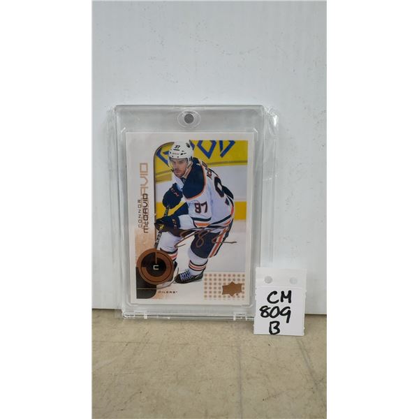 Connor McDavid Edmonton Oilers Card