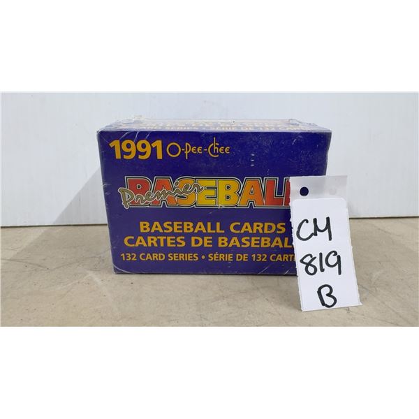 1991 O-Pee-Chee Baseball Premier Factory Set