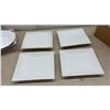 Image 5 : Blackhawk Marketing 10-Piece Ceramic Dinnerware Set with Round and Rectangular Plates and More