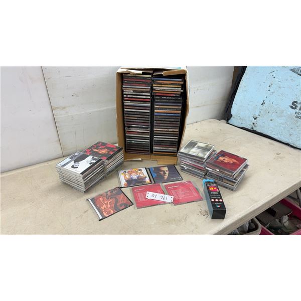 Large Collection of Music CDs Including Seal, Janet Jackson, Celine Dion, Ace of Base, and More