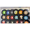 Image 4 : Collection of 45 RPM Vinyl Record Singles Including Devo, Dionne Warwick, and More