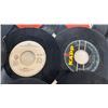 Image 6 : Collection of 45 RPM Vinyl Record Singles Including Devo, Dionne Warwick, and More