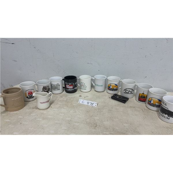 CN Rail Promotional Mugs, Leather Key Holder, and More