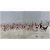 Image 7 : Assorted Barware Including Russian Prince Vodka Pourers and Branded Drinking Glasses