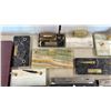 Image 3 : Vintage Marble and Onyx Desk Pen Holders, Perpetual Calendars, Ledger Binders, and More