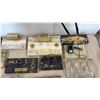 Image 4 : Vintage Marble and Onyx Desk Pen Holders, Perpetual Calendars, Ledger Binders, and More