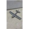 Image 5 : Chrome Towel Bar Racks, Metal Model Airplane, Dolphin Sculpture, and More