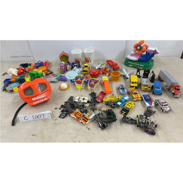 View-Master Lighted 3D Viewer, Slot Cars, Cabbage Patch Kids Bank, Action Figures, and More