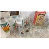 Image 5 : Vintage Popeil's Donut Maker, Character Drinking Glasses, Glass Serving Plates, and More