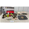 Image 1 : Hughes-Owens Versalog Slide Rule with Case, Pencil Sharpeners, Display Case, and More