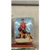 Image 4 : Collection of 5 Vintage Royal Canadian Mounted Police Rileys Toffee Tins