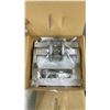 Image 3 : 4 Left Handed Stainless Steel Door Handles