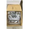 Image 6 : 4 Left Handed Stainless Steel Door Handles