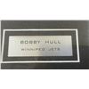 Image 4 : Framed Bobby Hull Winnipeg Jets Photo