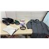 Image 1 : NEOS StabiliGrip Overshoes, Assorted Caps, Safety Goggles, Marv Holland Sz XL Smock, and More