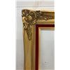 Image 3 : 2 Vintage Solid Wood Ornate Gold Picture Frames, Largest, 27 x 23" Photo Album, and More