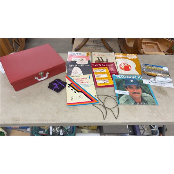 Magnum, P.I. 1992 Calendar, Street Rods 2006 Calendar, Guitar Instruction Books, and More