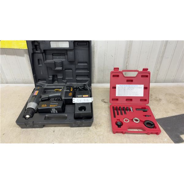 Craftsman 16.8-Volt Cordless Drill Kit and Power Fist Pulley Puller and Installer Set