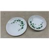 Image 8 : Fuji China Ivy Pattern Dinnerware Set with Serving Pieces, Made in Japan