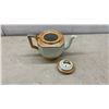 Image 10 : Chinese Linglong Rice Grain Porcelain Bowls, Spoons, and Lusterware Tea Service and More