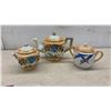 Image 5 : Chinese Linglong Rice Grain Porcelain Bowls, Spoons, and Lusterware Tea Service and More