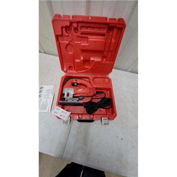 Milwaukee 6391-21 Orbital Jigsaw, 6.5 Amp Variable Speed Corded with Case