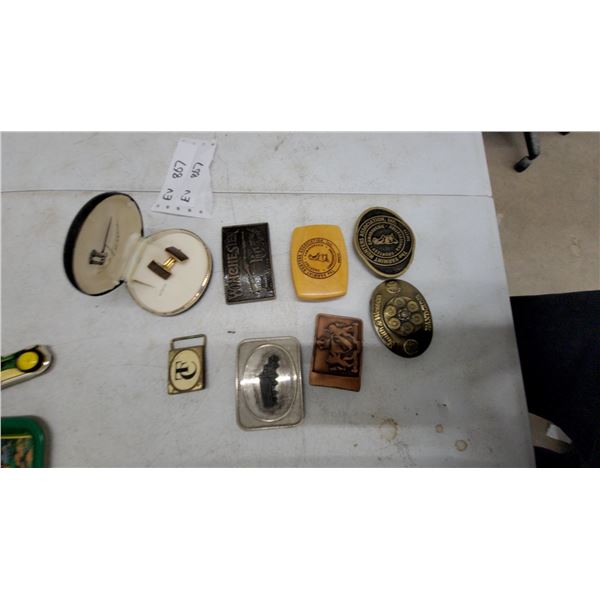Smith & Wesson Handguns, Winchester, and Varmint Hunters Association Belt Buckles and More