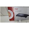 Image 2 : Master Chef 10 x 20" Flat Top Electric Griddle with Non-Stick Cooking Surface New