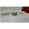 Image 4 : Pyrex Spring Blossom Cinderella Mixing Bowl Set, Four Nesting Bowls, 1971-1980