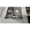 Image 4 : Power Fist 14-Piece Combination Wrench Set, SAE, Chrome Finish