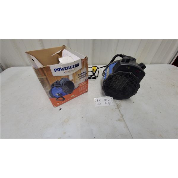 PowerGear by Comfort Zone CZH303 Ceramic Utility Heater