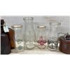 Image 2 : Vintage Dairy Pool, Uecke Dairy, and Hood's Milk Bottles, Pottery Jar, and More