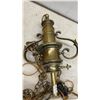 Image 3 : 2 Brass Hanging Laps and Various Shades