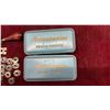 Image 5 : Vintage Sewing Machine Bobbins, Metal Tins, Seam Ripper, Needle Threader, and More