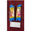 Image 1 : PEZ Candy Dispensers, Leila Simpson and Clown Characters, Sealed in Original Packaging