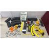 Image 1 : Aurora AFX HO Scale Slot Car Track, Tyco Controllers, Guardrails, and More