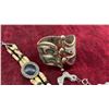 Image 2 : Silver-Tone Abalone Cuff Bracelet, Bicycle Chain Bracelet, Beaded Bracelet, and More