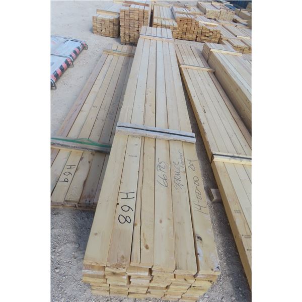 66 2"x4" x 14' Dimensional Lumber