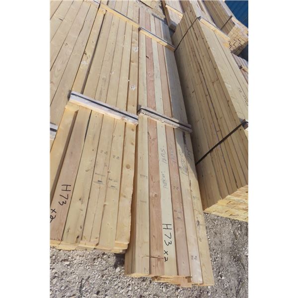 40 2"x4" x 12' Dimensional Lumber