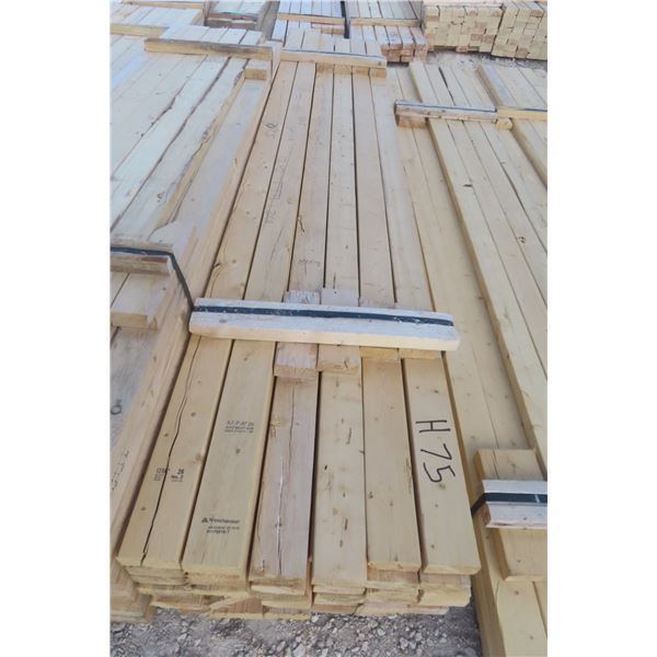 50 2"x4" x 10' Dimensional Lumber